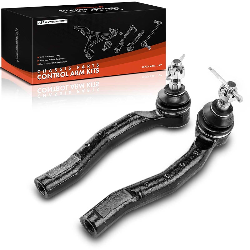 APremium 2 x Front Outer Tie Rod Ends Compatible with Toyota Yaris 20062014 Prius C 20122019